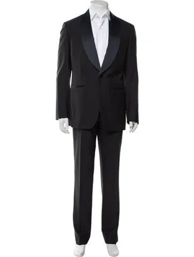 Pre-owned Thom Sweeney Wool Three-piece Tuxedo In Blue