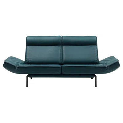 Pre-owned Thomas Althaus De Sede Ds-450/02 Sofa In Petrol Leather Upholstery By  In Blue