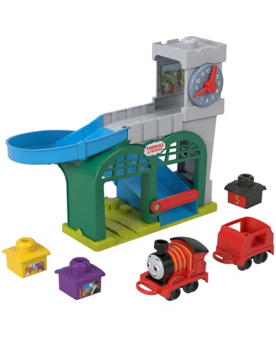 Thomas & Friends Babies' Thomas Friends My First Knapford Station Train Playset For Toddlers, 6 Pieces In Multi-color