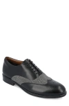 Thomas & Vine Denzell Wingtip Oxford In Black