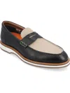 Thomas & Vine Kaufman Moc Toe Penny Loafer In Black