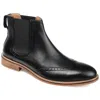 Thomas & Vine Medium And Wide Width Mens Watson Pull-on Wingtip Chelsea Boot