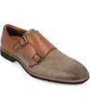 Thomas & Vine Artemis Double Monk Strap Loafer In Taupe