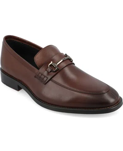 Thomas & Vine Men's Cillian Tru Comfort Foam Slip-on Bit Loafers In Brown