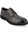 Thomas & Vine Latimer Plain Toe Derby In Charcoal