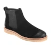 Thomas & Vine Thomas And Vine Cedric Plain Toe Chelsea Boot In Black