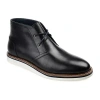 Thomas & Vine Mens Keegan Block Heel Chukka Boots In Black