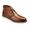 Thomas & Vine Thomas And Vine Keegan Wide Width Plain Toe Chukka Boot In Brown