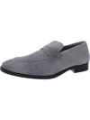 THOMAS & VINE MENS SUEDE SLIP-ON LOAFERS