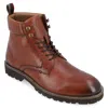 Thomas & Vine Simeon Plain Toe Ankle Boot In Green