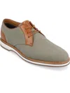 Thomas & Vine Taggert Plain Toe Derby In Green