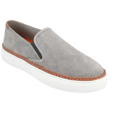 Thomas & Vine Tillman Slip-on Leather Sneaker In Gray