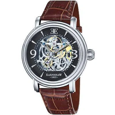 Pre-owned Thomas Earnshaw Longcase Automatic Gray Watch - Brand