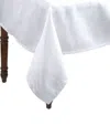 Thomas Ferguson Hemstitch Edge Tablecloth In White