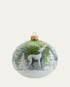 Thomas Glenn Holidays Still, Still, Still Reindeer Ornament In Multi