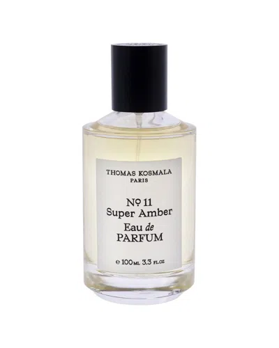 Thomas Kosmala Unisex 3.3oz No 11 - Super Amber Edp Spray In Transparent