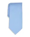 Thomas Pink Classic Textured Solid Tie In Blue