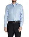 Thomas Pink Diagonal Textured Solid Dress Shirt In Multi