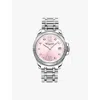 Thomas Sabo Stainless Steel Wa0401-201-204 Divine Stainless-steel Quartz Watch In Stainless Steel