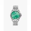 Thomas Sabo Stainless Steel Wa0404-201-211 Divine Stainless-steel Quartz Watch In Stainless Steel