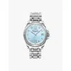 Thomas Sabo Stainless Steel Wa0405-201-209 Divine Stainless-steel Quartz Watch In Stainless Steel