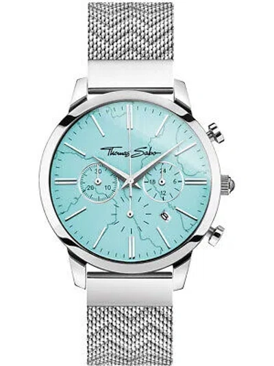 Pre-owned Thomas Sabo Wa0366-201-215 Arizona Spirit Chronograph Mens Watch