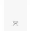 Thomas Sabo Womens  Butterfly 925 Sterling-silver And Zirconia Single Stud Earring In 925 Silver & Cz