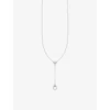 Thomas Sabo Womens  Magic Stars Sterling Silver And Freshwater Pearl Necklace In 925 Silver & Cz