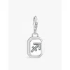 Thomas Sabo Womens  Sagittarius Sterling-silver And Cubic Zirconia Charm In 925 Silver & Cz