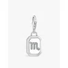 Thomas Sabo Womens  Scorpio Crystal-embellished Sterling-silver And Cubic Zirconia Charm In 925 Silver & Cz