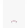 Thomas Sabo Womens  Sterling-silver And Zirconia Band Ring In 925 Silver & Cz