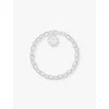 Thomas Sabo Womens 925 Sterling Silver Charmista Sterling-silver Chain Charm Bracelet In 925 Sterling Silver