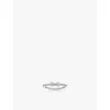 Thomas Sabo Womens 925 Sterling Silver Infinity Dots Sterling-silver Ring In 925 Sterling Silver