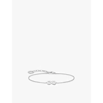 Thomas Sabo Womens 925 Sterling Silver Infinity Sterling-silver Bracelet