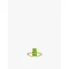 Thomas Sabo Womens  X Haribo 18ct Yellow Gold-plated Sterling Silver And Zirconia Ring In Gold-plated & Cz