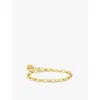 Thomas Sabo Womens Gold-plated Silver X Haribo 18ct Yellow Sterling Charm Bracelet In Gold-plated Silver