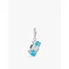Thomas Sabo Womens  Retro Camera Sterling-silver And Enamel Charm In Silver Enamel & Cz