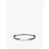 Thomas Sabo Womens  Little Secret Sterling-silver And Nylon Friendship Bracelet In Textile & Silver
