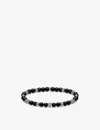 Thomas Sabo Womens Black Lucky Charms Sterling Silver And Obsidian Beaded Bracelet In Black