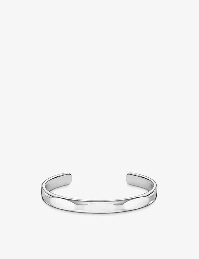 Thomas Sabo Minimalist Sterling Silver Cuff Bangle