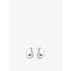 Thomas Sabo Womens Organic Drop-shape 925 Sterling Silver Stud Earrings In Silver