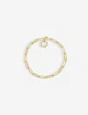 Thomas Sabo Paper Clip Chain 18ct Yellow Gold Charm Bracelet