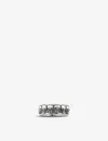 Thomas Sabo Skull Band Sterling-silver Ring In Plain