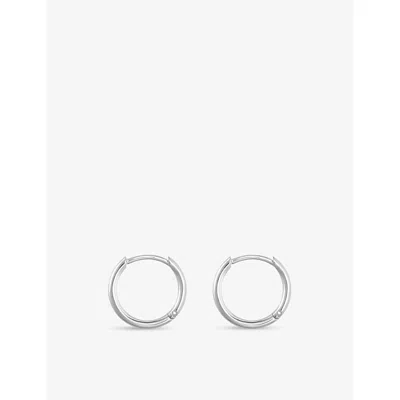 Thomas Sabo Small Sterling-silver Hoop Earrings In Plain
