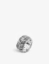 Thomas Sabo Womens Rebel At Heart Sterling-silver And Zirconia&nbsp;ring
