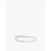 Thomas Sabo Womens Charm Club Sterling-silver And Rose Quartz Bracelet Silver & Rose Quartz