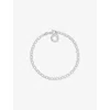 Thomas Sabo Classic Charm Sterling-silver Bracelet In Plain