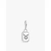 Thomas Sabo Womens  Taurus Star Sign 925 Sterling-silver And Zirconia Pendant Charm In 925 Silver & Cz