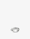 Thomas Sabo Together Forever Sterling-silver And White Zirconia Ring In White