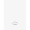 Thomas Sabo Womens Brilliant-cut Sterling-silver And Cubic Zirconia Ring White In White